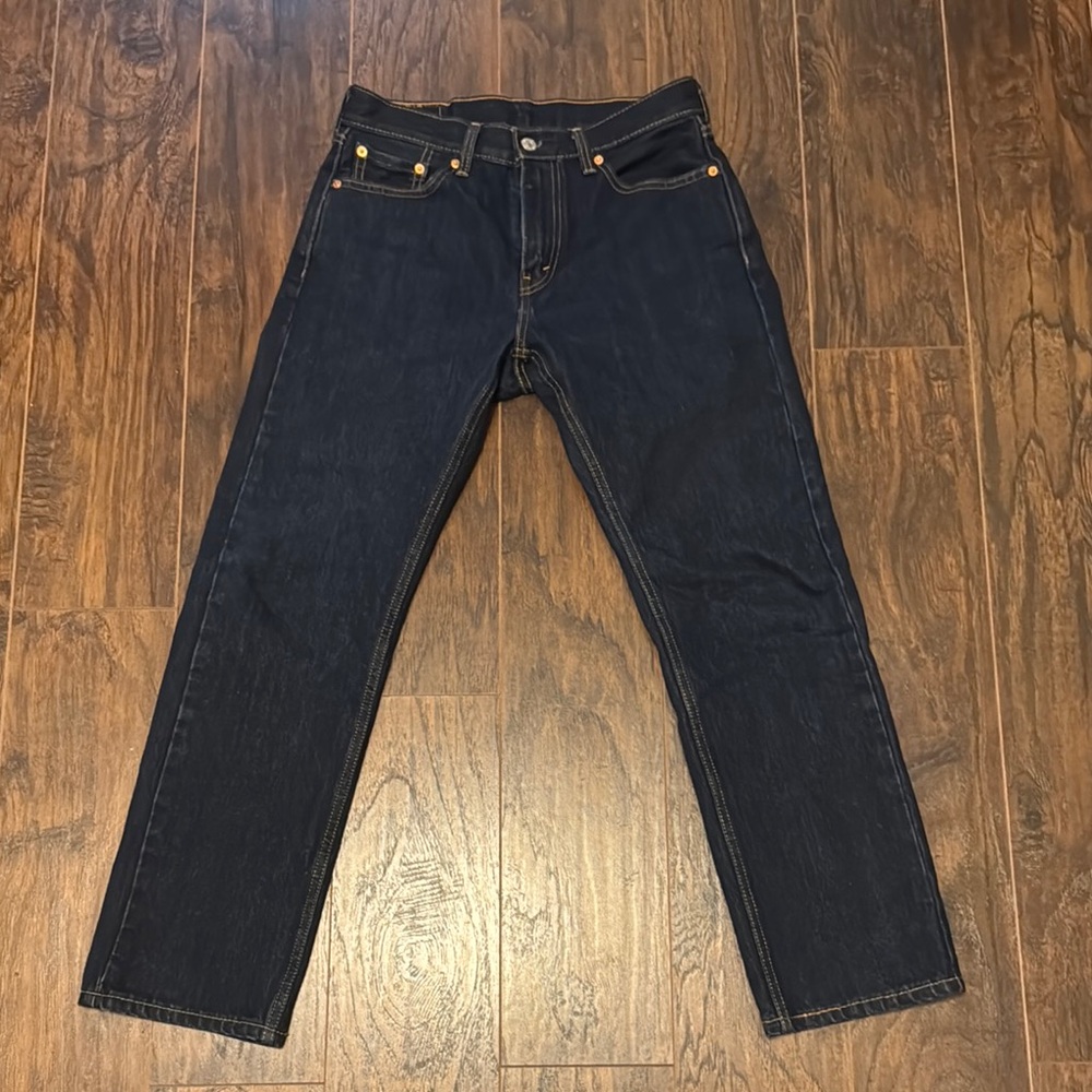 Dark Blue Levi’s 505